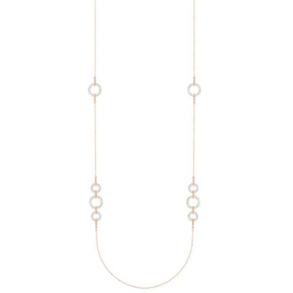 Swarovski Rose Gold Long Necklace